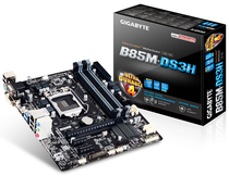 Placa Mãe Gigabyte B85M-DS3H Intel Soquete LGA 1150 foto principal