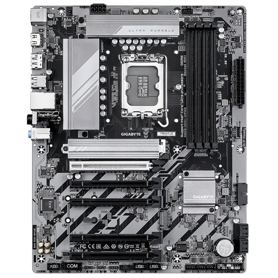 Placa Mãe Gigabyte B860 DS3H Wi-Fi 6E Intel Soquete LGA 1851 foto 1