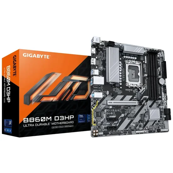 Placa Mãe Gigabyte B860M D3HP Intel Soquete LGA 1851 foto principal