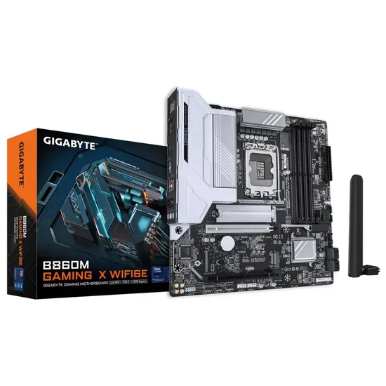 Placa Mãe Gigabyte B860M Gaming X Wi-Fi 6E Intel Soquete LGA 1851
