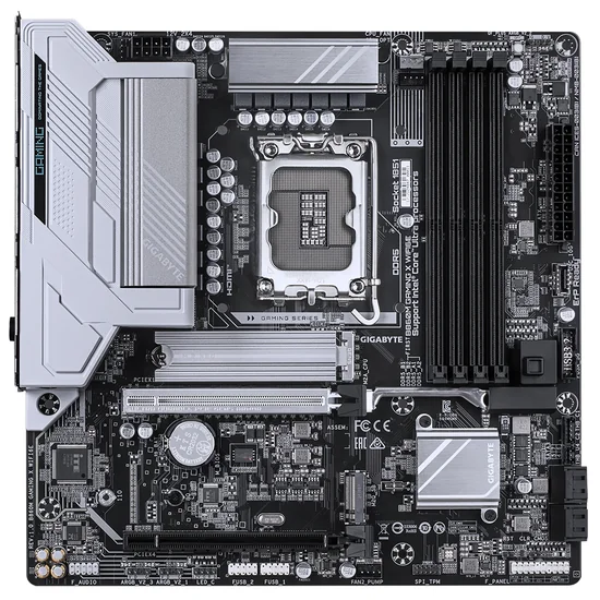 Placa Mãe Gigabyte B860M Gaming X Wi-Fi 6E Intel Soquete LGA 1851 foto 1