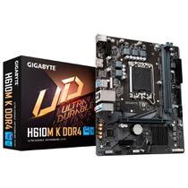 Placa Mãe Gigabyte H610M K DDR4 Intel Soquete LGA 1700