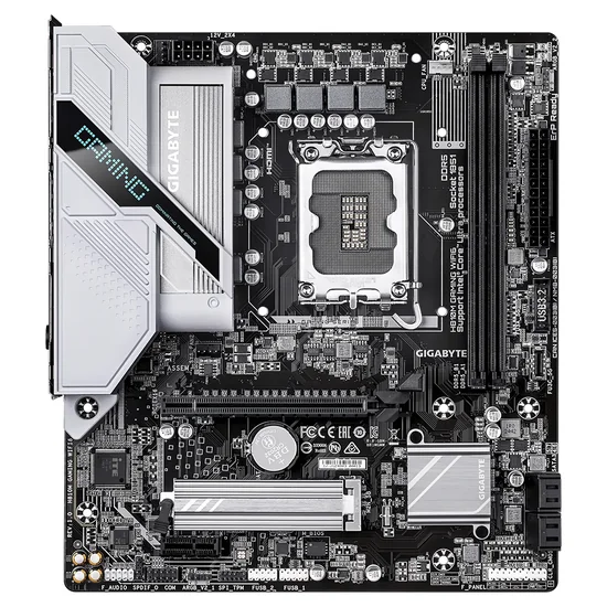 Placa Mãe Gigabyte H810M Gaming Wi-Fi 6 Intel Soquete LGA 1851 foto 1