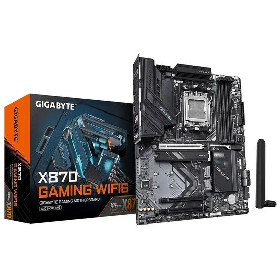 Placa Mãe Gigabyte X870 Gaming Wi-Fi 6 AMD Soquete AM5 foto principal