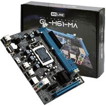 Placa Mãe GoLine GL-H61-MA Intel Soquete LGA 1155