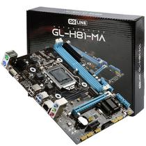 Placa Mãe GoLine GL-H81-MA Intel Soquete LGA 1150