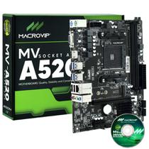 Placa Mãe Macrovip MV-A520 AMD Soquete AM4 foto principal