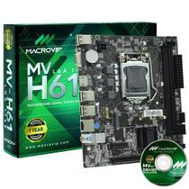 Placa Mãe Macrovip MV-H61 Intel Soquete LGA 1155 foto principal