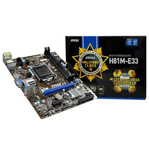 Placa Mãe MSI H81M-E33 Intel Soquete LGA 1150 foto principal