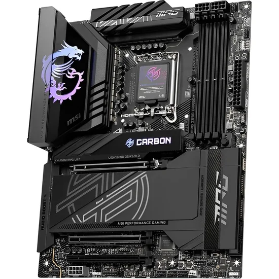 Placa Mãe MSI MPG Z890 Carbon Wi-Fi Intel Soquete LGA 1851 foto 2