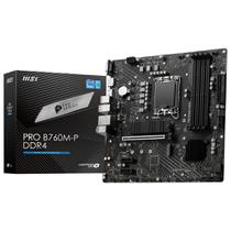Placa Mãe MSI Pro B760M-P DDR4 Intel Soquete LGA 1700