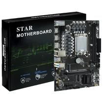 Placa Mãe Star H610 Intel Soquete LGA 1700