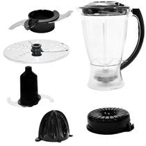 Processador de Alimentos ElectroBras EBMP-700 + Liquidificador + Extrator de Suco 220V foto 2