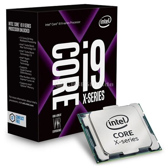 Processador Intel Core i9-7920X LGA 2066 2.9GHz 16.5MB no Paraguai 