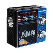 Rádio Mega Star RX-803BT SD / USB / Bluetooth foto 1