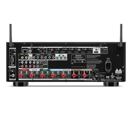 アンプ DENON AVR-X2300W DENON Receptor AVR-X2300W 7,2 canais Full 4K Ultra HD AV com