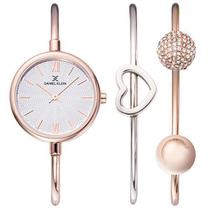 Relógio Daniel Klein Gift Set DK12032-4 Feminino