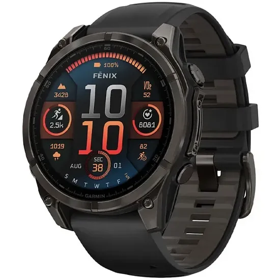 Relógio Garmin Fenix 8 AMOLED Sapphire 47MM