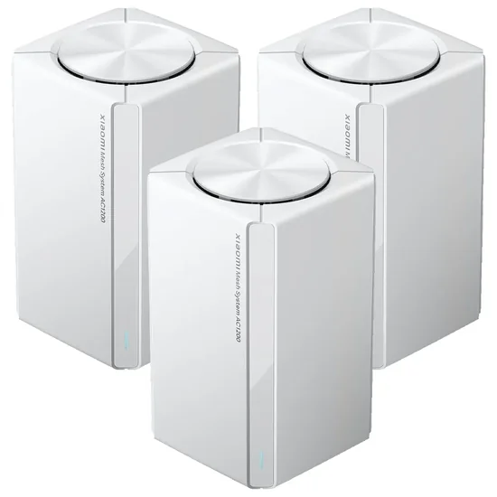 Roteador Wireless Xiaomi Mesh System AC1200 (3-Pack) 867MBPS