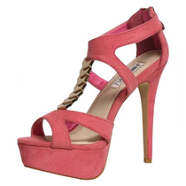 Salto Jennifer Lopez Fushia Feminino