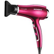 Secador de Cabelo Mondial Chrome Pink SC-36 110V