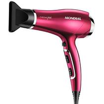 Secador de Cabelo Mondial Chrome Pink SC-36 220V