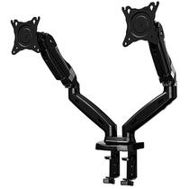Suporte Articulado para 2 Monitores Elg F160N 17" a 27" / Pistão a Gás / Giro 360°