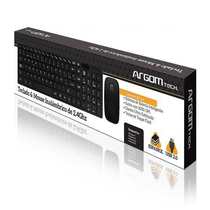 Teclado Argom ARG-KB-7436 Wireless Com Mouse foto 1