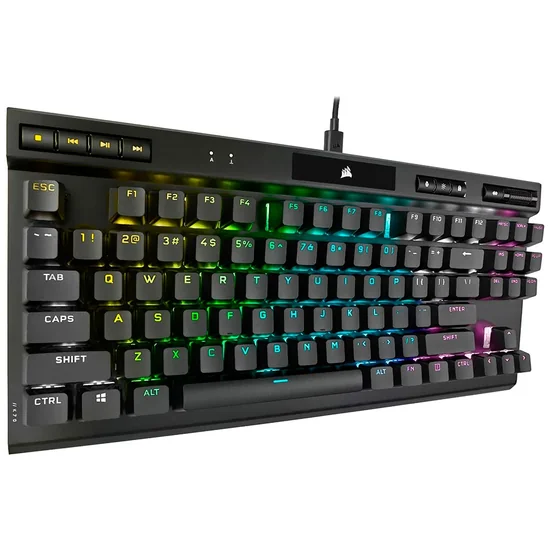 Teclado Corsair K70 RGB TKL USB foto 1