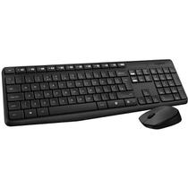 Teclado Logitech MK235 Wireless Com Mouse