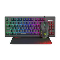 Teclado Marvo Scorpion CM310 USB Com Mouse / Mouse Pad
