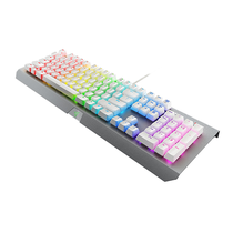 Teclado Razer Blackwidow Chroma Mercury Edition USB foto 1