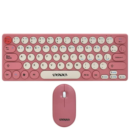 Teclado Satellite AK-6062G Wireless Com Mouse