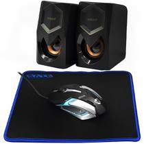 Teclado Satellite GK-41 USB Com Mouse / Mouse Pad / Caixa de Som foto 2
