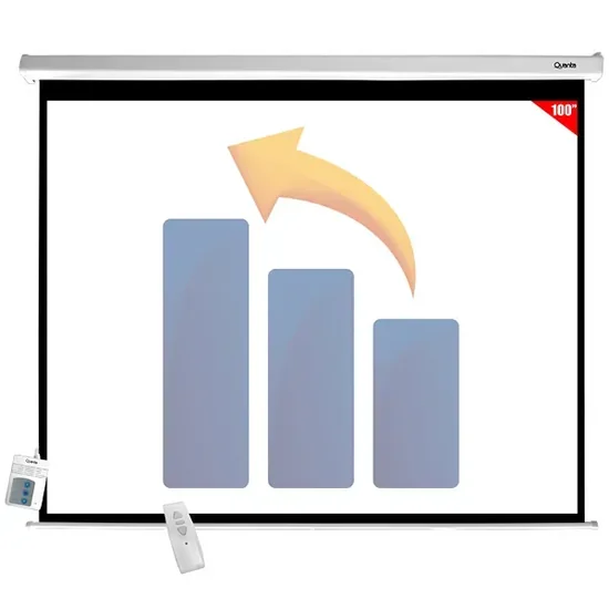 Tela para Projetor Quanta QTTLE100I 100"