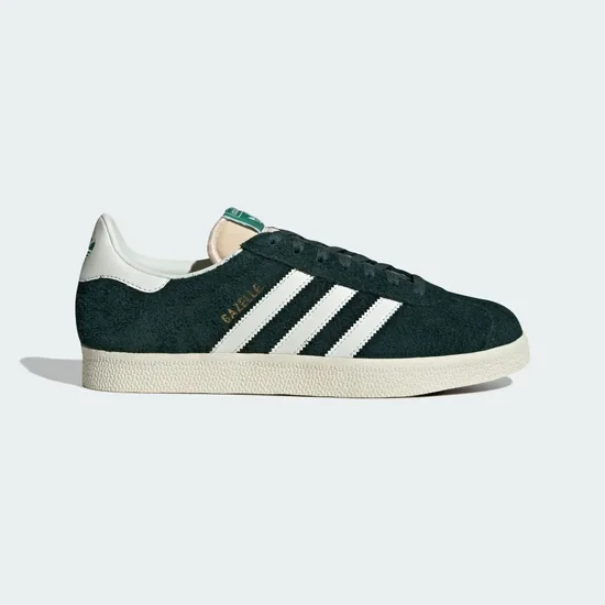 Tênis Adidas Gazelle Verde Gamuzado