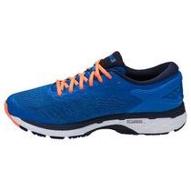 Tênis Asics Gel Kayano 24 Azul/Laranja Masculino foto 1