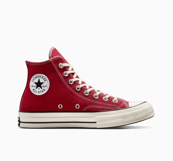 Tênis Converse Chuck 70 Hi Park Bordo Egret