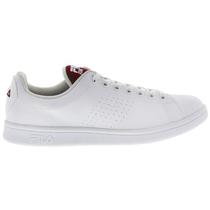 Tênis Fila Fiel Branco/Bordo Masculino foto 1