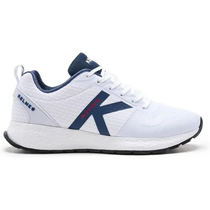 Tênis Kelme K-Rookie Branco/Azul Navy foto principal