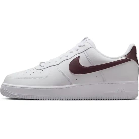 Tênis Nike Air Force 1 07 Ess Bordo Blanco