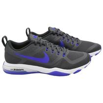 Tênis Nike Air Zoom Fitness Cinza/Roxo Feminino foto principal
