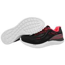 Tênis Olympikus Intense 421 Preto/Rosa Feminino foto 1