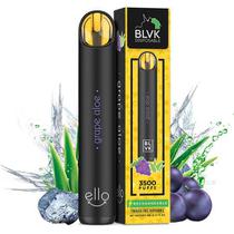 Vaper Descartável BLVK Ello Grape Aloe 3500 Puffs foto 1