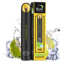 Vaper Descartável BLVK Ello Jollyapple Ice 3500 Puffs foto 1