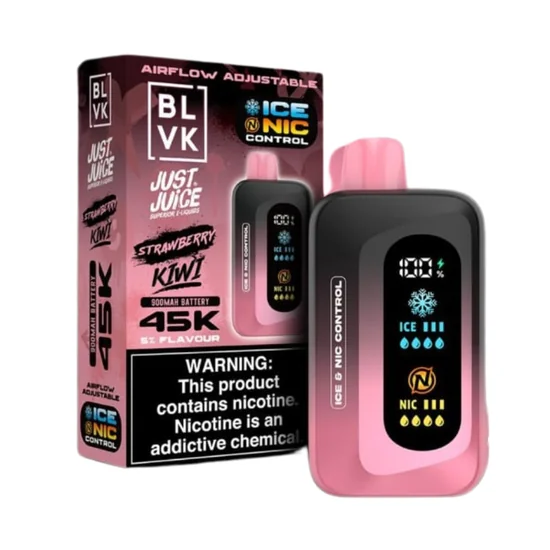 Pod Descartable BLVK Just Juice Strawberry Kiwi 45K Puffs