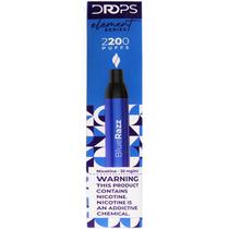 Vaper Descartável Drops Element Series Blue Razz 2200 Puffs foto principal
