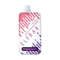 Vaper Descartável Elfbar BC18000 Grape Cranberry Peach 18000 Puffs foto principal