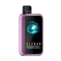 Vaper Descartável Elfbar BC20000 Touch Cranberry Grape Ice 20000 Puffs