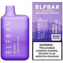 Vaper Descartável Elfbar BC4000 Triple Berry Ice 4000 Puffs
